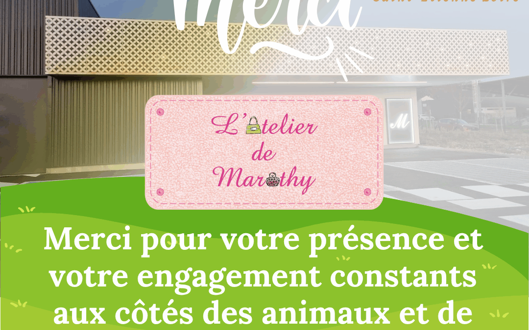 L’Atelier de Marothy : un don durable pour le bien-être animal