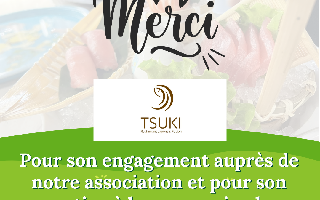 Tsuki, partenaire gourmand et solidaire de la SPA Saint-Étienne Loire